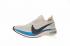 Off White Nike VaporFly 4% Flyknit Vast Grey Royal Blue Light Carbon AJ3857-400