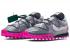 Off White Nike Waffle Racer Black White Fuchsia CD8180-001