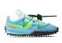 Off White Nike Waffle Racer Vivid Sky Black Electric Green CD8180-400