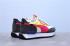 Puma Basket Classic Tiger Mesh Noir Rouge Jaune Unisexe Chaussures 372268-03