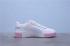 Puma Cali Iridescent White Trainers Pink Silver Womens Shoes 370805-02