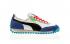 Puma Fast Rider Ride On Puma White Dazzling Blue Sneaker 372837-01 .