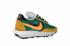 Sacai x Nike LDV Waffle Hybrid Vert Jaune Noir Orange 884691-300