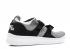 W Air Sockracer Flyknit Blanc Noir 896447-002