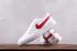 Damskie Buty Damskie Nike Primo Court Leinwand Białe Czerwone 631635-103