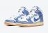 Carpet Company x Nike SB Dunk Yüksek Beyaz Koyu Kükürt Hindistan Cevizi Sütü Royal Pulse CV1677-100,ayakkabı,spor ayakkabı