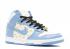 Dunk High Pro SB Supreme Supreme Mavi Beyaz Üniversitesi 307385-141, ayakkabı, spor ayakkabı