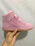 Nike DUNK SB High Skateboarding Femmes Chaussures Lifestyle Chaussures Rose Tout 313171