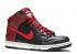 Nike SB Dunk High Bfive Zwart Varsity Red Team 314963-061
