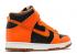 Nike Dunk High GS Halloween Pumpkin Gul Orange Summit Safety Strike Sort Hvid DB2179-004