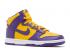 Nike Dunk High Lakers Purple University Court White Gold DD1399-500