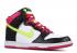Nike SB Dunk High Volt Wit Zwart Fireberry 317982-127