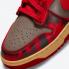 Nike SB Dunk High 1985 Üniversite Kırmızı Asit Yıkama Kahverengi Tereyağı DD9404-600,ayakkabı,spor ayakkabı