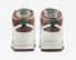 Nike SB Dunk Yüksek Haki Açık Çikolata Yelken Beyaz Ayakkabı DH5348-100 .