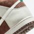 Nike SB Dunk High Khaki Light Chocolate Sail Branco Sapatos DH5348-100