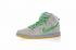 Обувь для скейтбординга Nike SB Dunk High Premium Lifestyle Обувь Серебристый Зеленый 313171-039