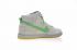 รองเท้าสเก็ตบอร์ด Nike SB Dunk High Premium รองเท้าไลฟ์สไตล์ Silver Green 313171-039