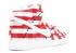 Nike SB Dunk High Pro czerwone białe tekstylne buty codzienne 305050-610