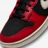 Nike SB Dunk High SE Tartan Plaid Zwart University Rood DV0826-001