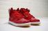 Nike SB Dunk High TRD QS Patent Leather Rosso Bianco Gum 881758-010