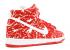 Nike SB Dunk High Prm Raw Meat Challenge Bianco Rosso 313171-616