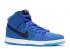 Nike SB Dunk High Pro Game Royal Blue Black White Фото 305050-404