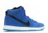Nike SB Dunk High Pro Game Koningsblauw Zwart Wit Foto 305050-404