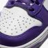 Nike női SB Dunk High Varsity lila fehér lila cipőt DC5382-100