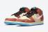 Status Sosial x Nike SB Dunk High Pro QS Pink Merah Biru DJ1173-600