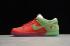 2020 Nike SB Dunk Low Pro Strawberry Cough University Rojo Espinaca Verde Zapatos de skate CW7093-601