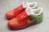 2020 Nike SB Dunk Low Pro Strawberry Cough University Red Spinach Green Skateboarding-Schuhe CW7093-601