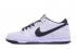 Nike DUNK SB Düşük Kaykay Ayakkabı Lifestyle Unisex Ayakkabı Beyaz Siyah 819674-101