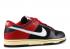 Nike SB Dunk Low Cl สีขาว สีดำ Varsity Red 304714-016