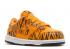 Nike Dunk Low Next Nature Td Tiger Stripes Bianche Kumquat Nere DZ5634-800
