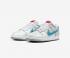 Nike Dunk Low QS HF0391-001 Aegean Silver Storm Metallic