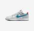 Nike Dunk Low QS HF0391-001 Aegean Silver Storm Metallic