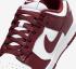Nike Dunk Low Retro DV0833-115 White Redwood Red Gym