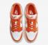 Nike Dunk Low Syracuse Blanc Orange Blaze CU1726-101