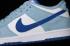 Nike Dunk Low White Light Blue Dark Blue 854866-009