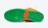 나이키 그레이트풀 데드 x 덩크 로우 SB 오렌지 베어 브라이트 세라믹 그린 스파크 CJ5378-800, 신발, 운동화를