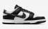 tênis de corrida Nike SB Dunk Low preto Paisley branco DH4401-100