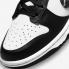 tênis de corrida Nike SB Dunk Low preto Paisley branco DH4401-100