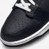 tênis Nike SB Dunk Low preto branco DJ6188-002