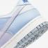 Nike SB Dunk Low Blue Airbrush Canvas Cobalt Bliss Sail FN0323-400