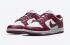 Nike SB Dunk Low Bordeaux Team Red White Shoes DD1503-108