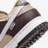 sepatu Nike SB Dunk Low Brown Basalt White Metallic Gold DX6060-111