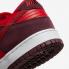 Nike SB Dunk Low Cherry Burgundy Crush Team Merah DM0807-600
