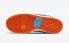 Nike SB Dunk Low Club 58 Gulf Blue Chill Safety Orange Schwarz Weiß BQ6817-401