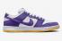 Nike SB Dunk Low Court Purple White Gum Világosbarna DV5464-500