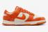 Nike SB Dunk Low Cracked Orange Light Bone Safety สีส้ม FN7773-001